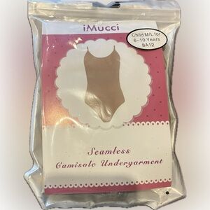 Child Seamless Camisole Undergarment - Tan